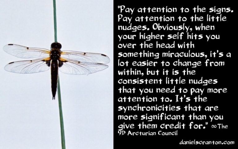 Pay Attention to the Signs ∞The 9D Arcturian Council, Channeled by Daniel Scranton