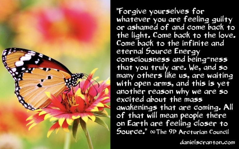 Sinning, Forgiveness & Returning to Source ∞The 9th Dimensional Arcturian Council
