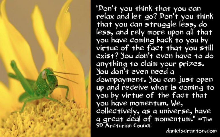The Power of Momentum is on Your Side ∞The 9th Dimensional Arcturian Council