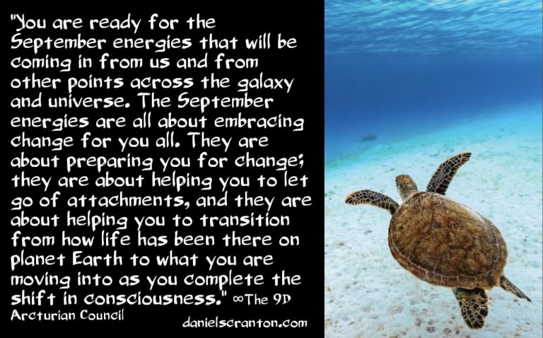 The September 2023 Energies ∞The 9D Arcturian Council