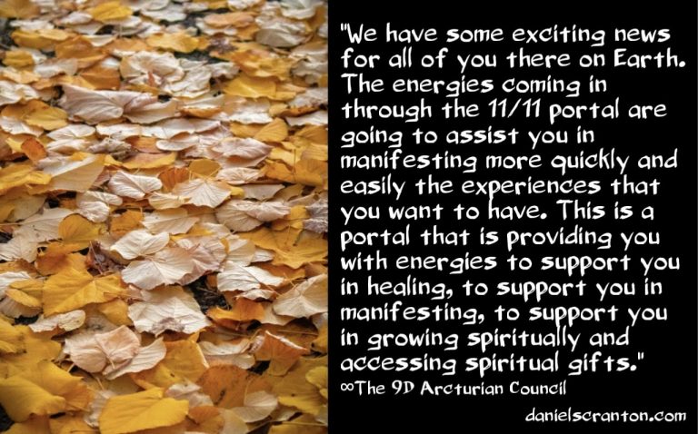 The 11/11 Portal & Energies ∞The 9D Arcturian Council