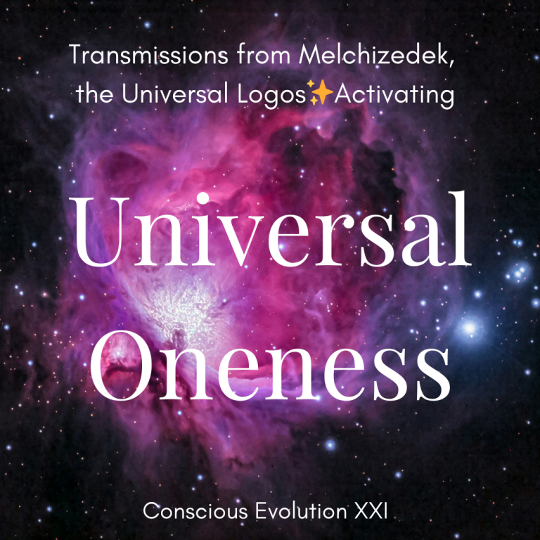 Activating Transmission from Melchizedek, the Universal Logos