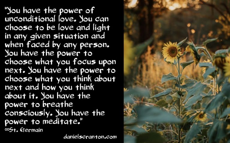 How Much Power Do You as a Human Have? ∞St. Germain