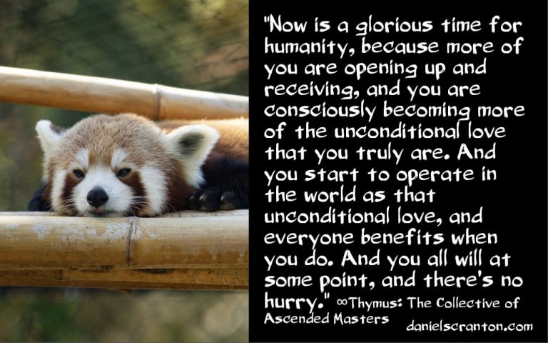 Now Is a Glorious Time for Humanity…Here’s Why ∞Thymus: The Collective of Ascended Masters
